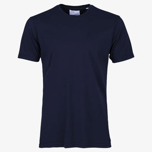 Classic Organic T Shirt in Navy Blue