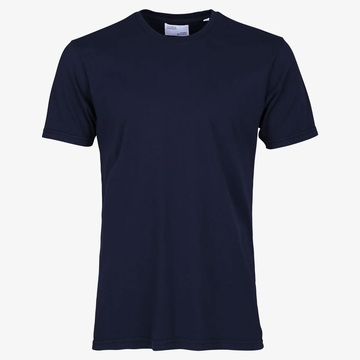COLORFUL STANDARD Classic Organic T Shirt in Navy Blue