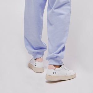 Court Mono Sneakers in White/Pink