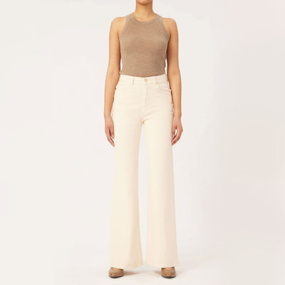 DL1961 Hepburn Corduroy Trousers in Manilla