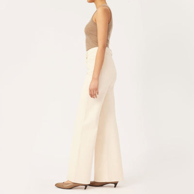 DL1961 Hepburn Corduroy Trousers in Manilla