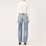 DL1961 Illia Barrel Leg Jeans in Aged Mid