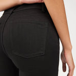 DL1961 Patti High Rise Straight Leg Jeans in Raven