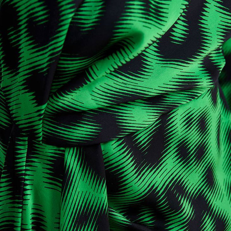 Elisha Drape Detail Dress in Green