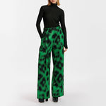 ESSENTIEL ANTWERP Enamor Belted Trousers in Green