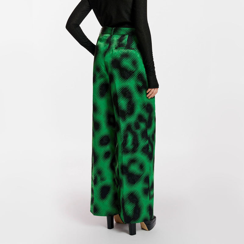 ESSENTIEL ANTWERP Enamor Belted Trousers in Green