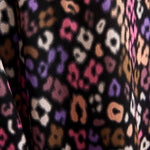 Ephraim Leopard Print Top in Black/Pink/Brown