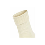 Strigging Rib Socks in Wool White