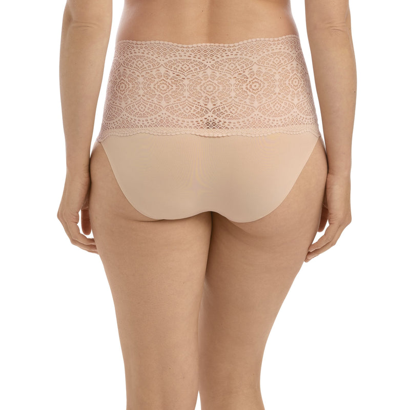 Lace Ease Invisible Full Brief - Natural beige