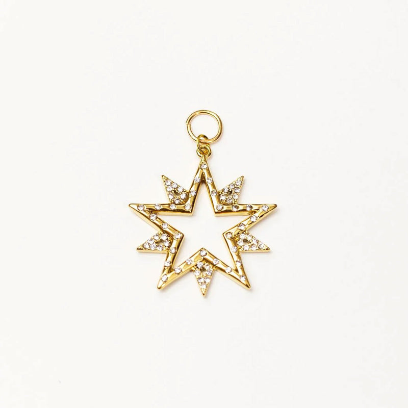 Stella Starburst Charm - Gold