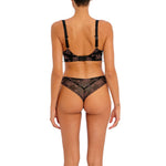 FREYA Offbeat Decadence UW Side Support Bra in Black