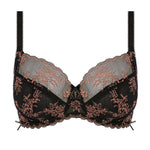 FREYA Offbeat Decadence UW Side Support Bra in Black