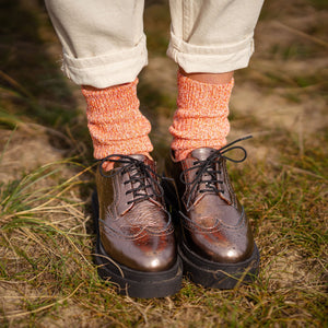 Ladies JoJo Yosemite Socks in Rust