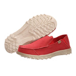 Kickback Couch Canvas Shoes - Red