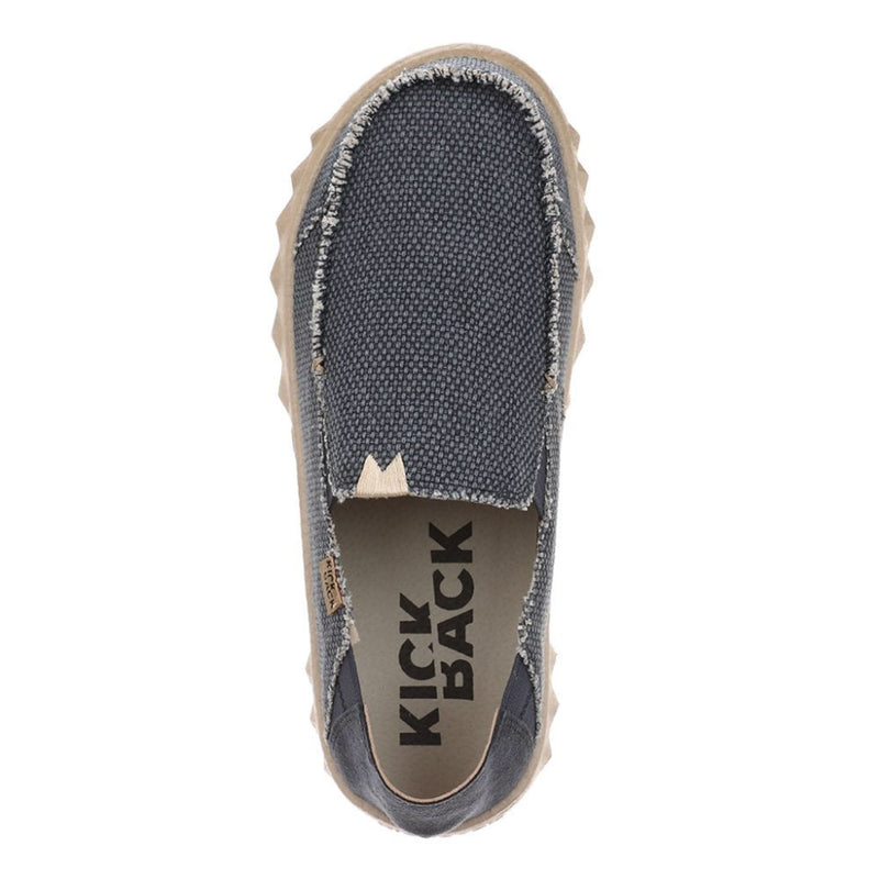 Kickback Couch Vibe Canvas Shoes in Navy