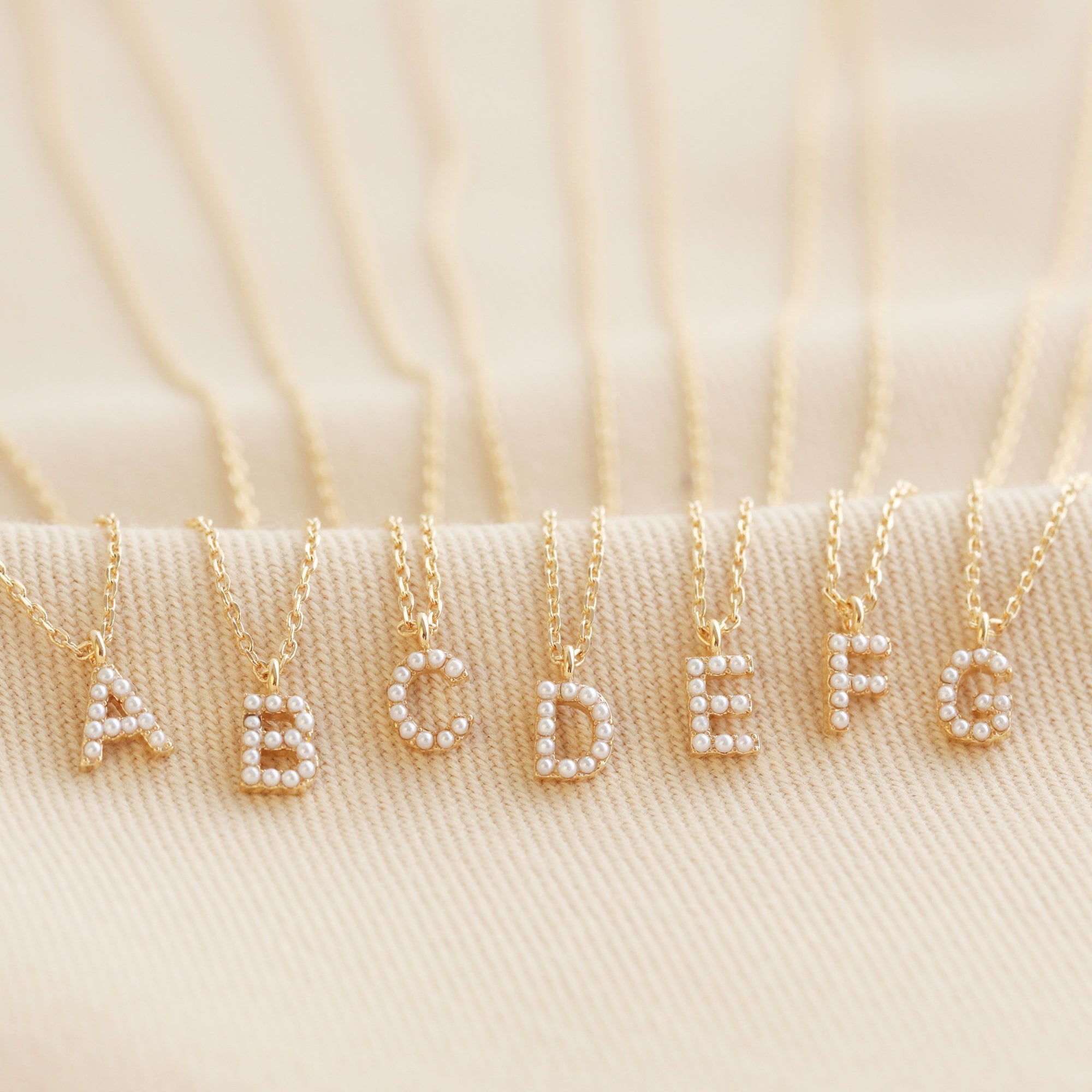 D charm necklace clearance