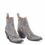 Fury Cowboy Boots - Silver