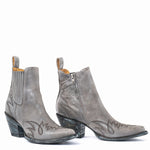 MEXICANA Fury Cowboy Boots in Silver