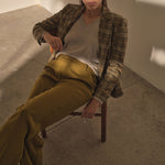 MOS MOSH MMWanda Soft Twill Blazer in Fir Green
