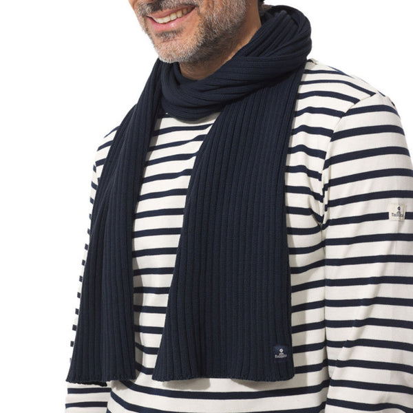 MOUSQUETON Penvin Scarf in Navy