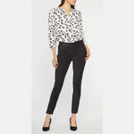 NYDJ Faux Suede Leggings in Black