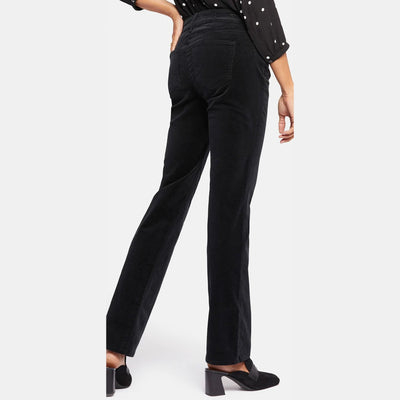 NYDJ Marilyn Coated Jeans in Black