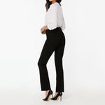 NYDJ Marilyn Straight Leg Jeans in Black