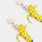 Banana Earrings - Yellow
