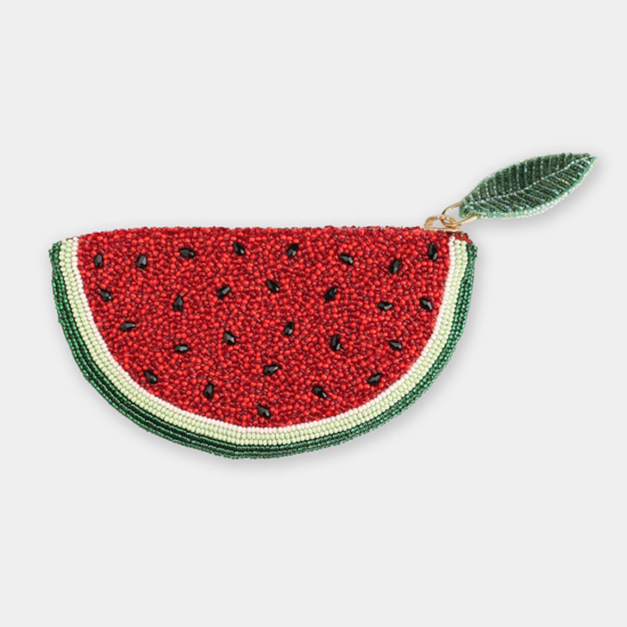 Crochet Watermelon Drawstring Coin Pouch | Crochet Coin Purse - YouTube
