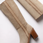PENELOPE CHILVERS Lucia Rociera Suede Boots in Pumice