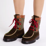 Midcalf Intrepid Shearling Lined Boots - Khaki