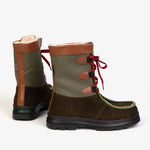 PENELOPE CHILVERS Midcalf Intrepid Shearling Lined Boots in Khaki