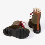 PENELOPE CHILVERS Midcalf Intrepid Shearling Lined Boots in Khaki