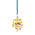 Collect Chime Necklace - Orange/blue