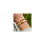 Maya Lou Bracelet in Ivory/Gold