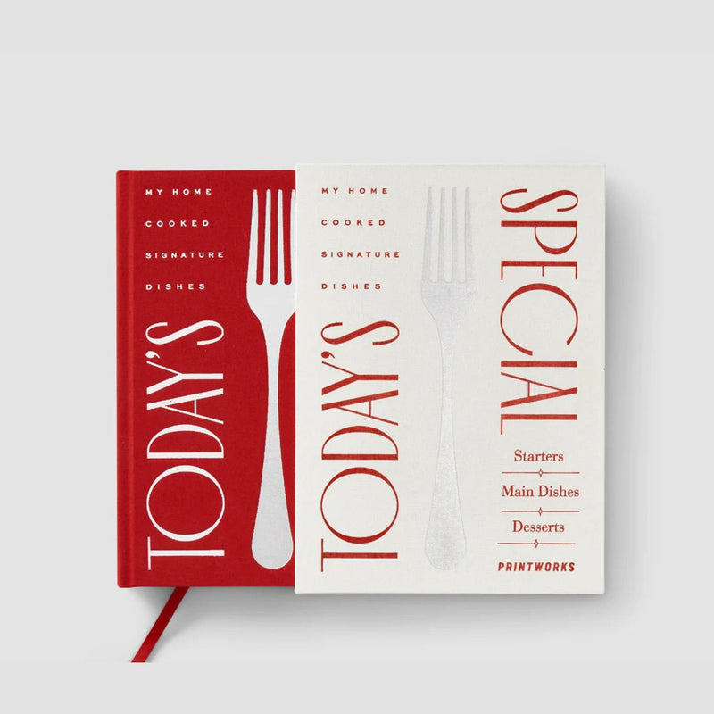 Recipe Book - Todays Special - Ivory white