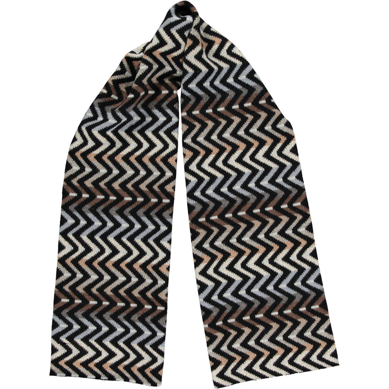 Large Zig Zag Scarf in Driftwood