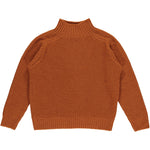 Moss Stitch Sweater in Sienna