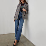 RAILS Jac Blazer in Cardinal Pine Multi