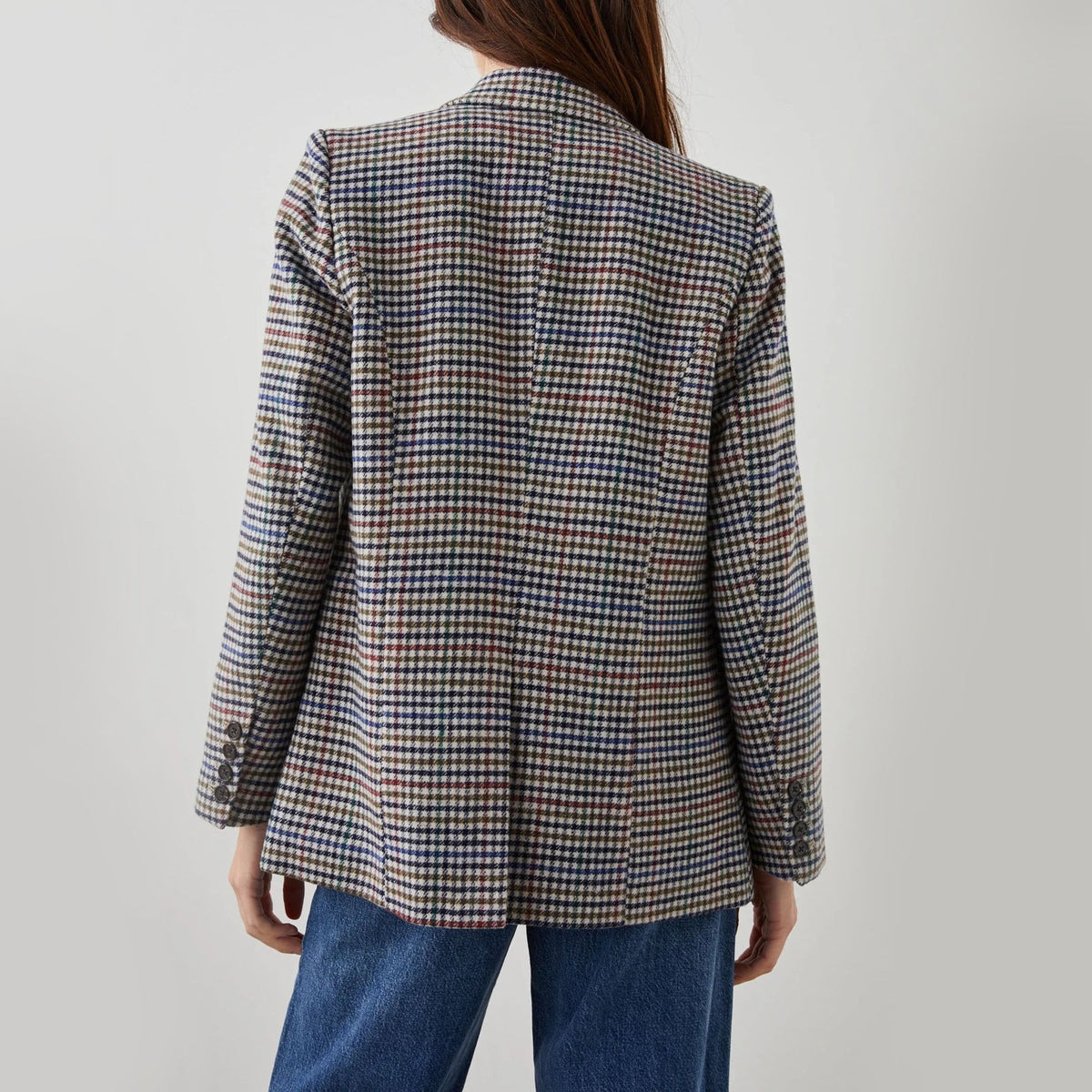 RAILS Jac Blazer in Cardinal Pine Multi
