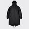 RAINS Fishtail Parka in Black