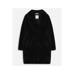 Joela Faux Fur Coat in Black
