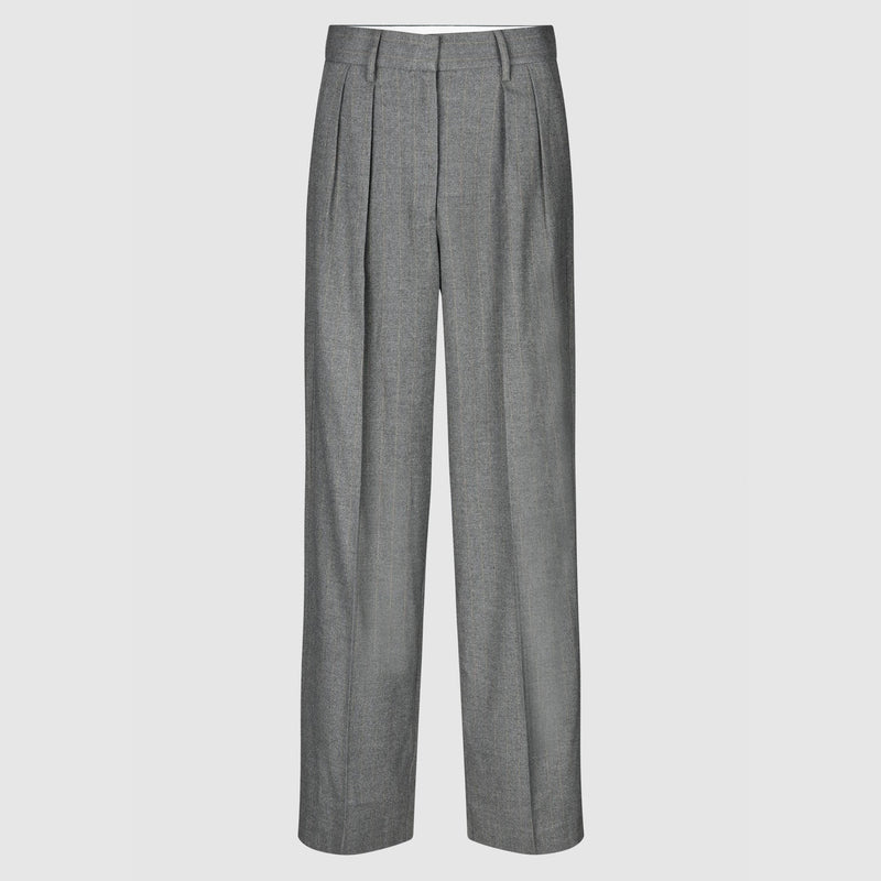 Holsye Trousers in Grey Melange