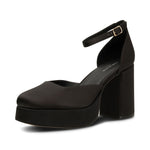 SHOE THE BEAR Priscilla Ankle Strap Heels in Black