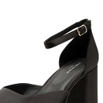 SHOE THE BEAR Priscilla Ankle Strap Heels in Black