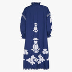 Lilly Organic Cotton Dress - Navy