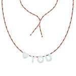 Heart You Mother of Pearl Necklace in Multi