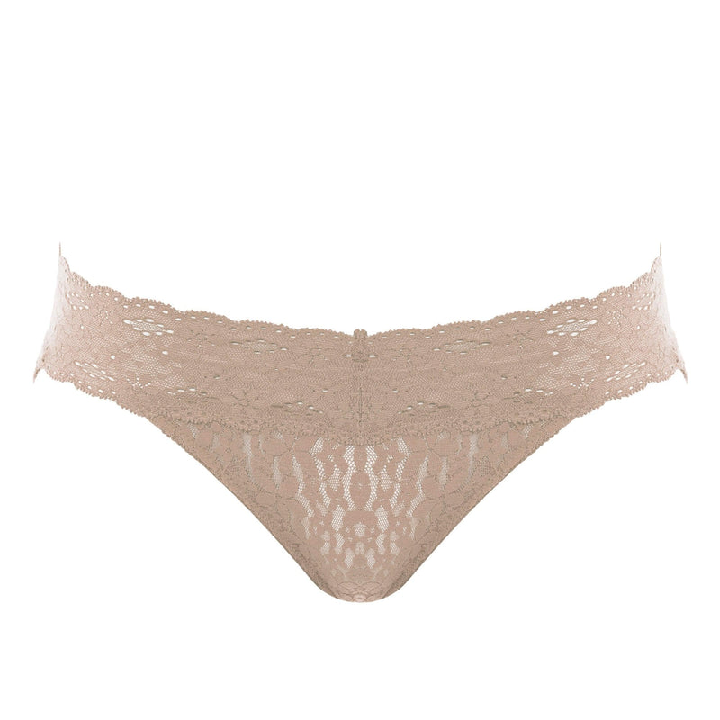 WACOAL Halo Lace Bikini Brief - Nude