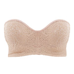 WACOAL Halo Lace Strapless Bra in Nude