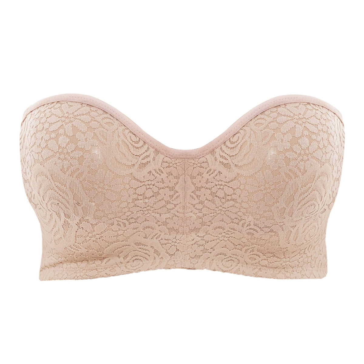 WACOAL Halo Lace Strapless Bra in Nude